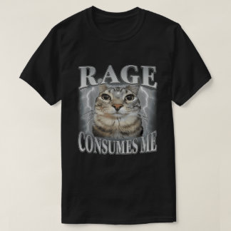 Woede Verteert Me Kat Meme T-shirt