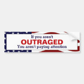 woedend bumpersticker (Voorkant)