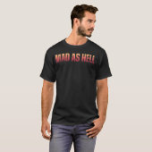 Woedend Politiek Protest T-shirt (Voorkant volledig)