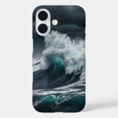 woedend Surf Case-Mate iPhone Case (Achterkant)