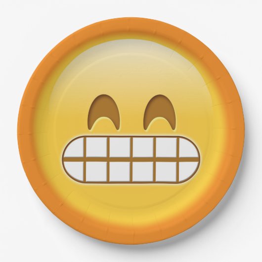 woedende emoji paper bord (Voorkant)