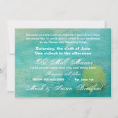 Woedende hernieuwing van het huwelijk - Gele Rose Kaart (Achterkant)