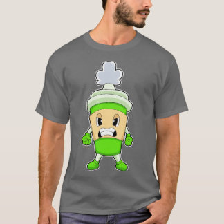 Woedende koffie t-shirt