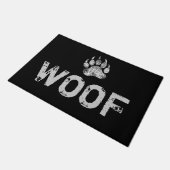 woef Beerpoot Deurmat (Schuin)