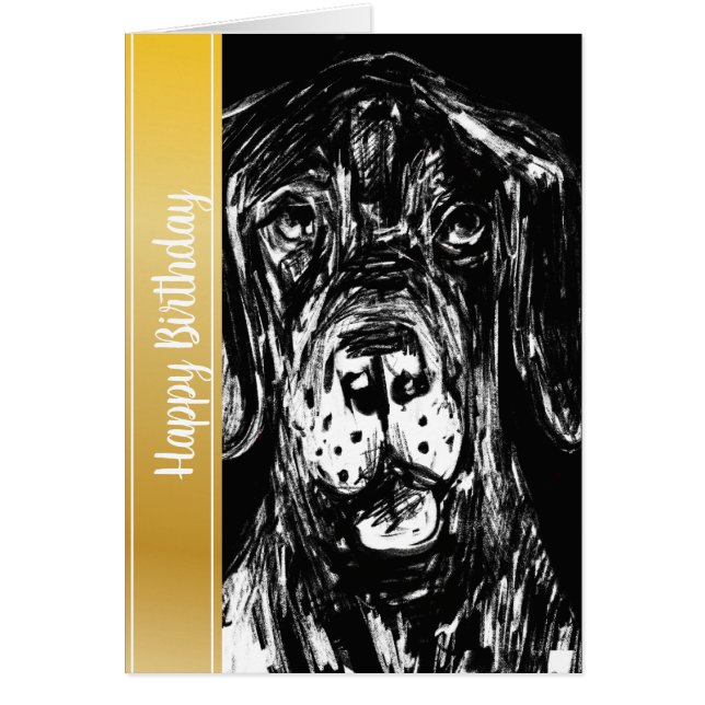 Woef woef, Gefeliciteerd van een Dog van Groot (Voorkant)