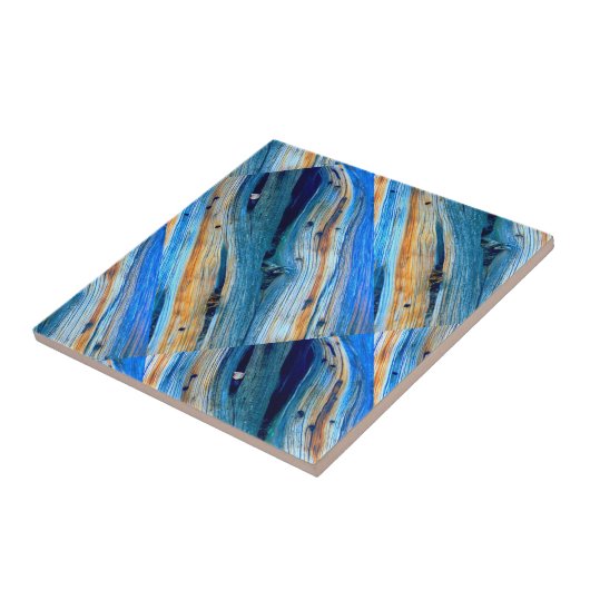 woekerhoutplanken tegeltje (Zijkant)