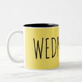 woensdag || Collectie week Tweekleurige Koffiemok (Links)