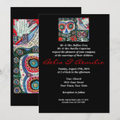 Woensdag - Dag van de dood - Mexicaanse vrouw en k Kaart (Voorkant / Achterkant)