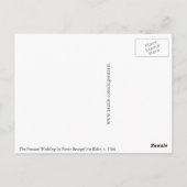 Woensdag door Pieter Bruegel Briefkaart (Achterkant)