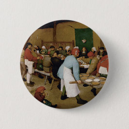 Woensdag door Pieter Bruegel Ronde Button 5,7 Cm