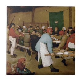 Woensdag door Pieter Bruegel Tegeltje