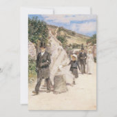 Woensdag door Robinson, Impressionisme Art Kaart (Voorkant)