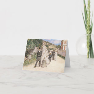 Woensdag door Robinson, 'Impressionisme Wedding' Bedankkaart