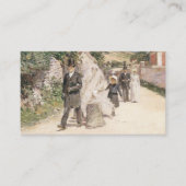 Woensdag door Robinson, 'Impressionisme Wedding' Informatiekaartje (Voorkant)