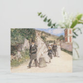 Woensdag door Robinson, 'Impressionisme Wedding' Kaart (Staand voorkant)