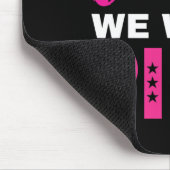 Woensdag Draag we roze borstkanker Muismat (Hoek)