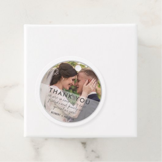 Woensdag Foto Hartelijk dank Bedankjes Labels (In situ)