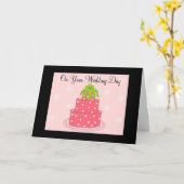 Woensdag gefeliciteerd kaart (Gele Bloem)