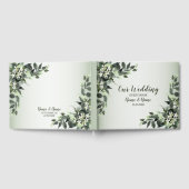 Woensdag Grijze Floral Eucalyptus Leaves Gastenboek (Volledig)