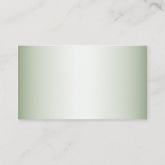 Woensdag Grijze Floral Eucalyptus Leaves Informatiekaartje (Achterkant)