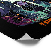 Woensdag Halloween kostuum outfit voor kinderen en Poster (Hoek)