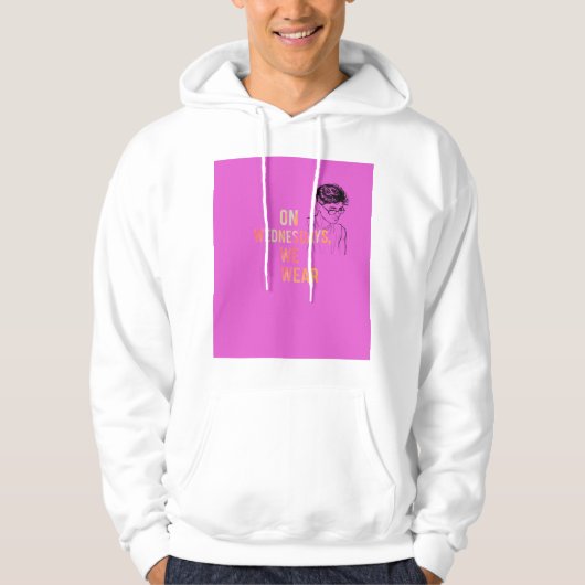 Woensdag hebben we draag hoodie (Voorkant)