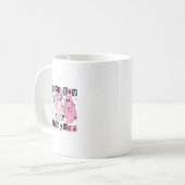 Woensdag hebben we Schattige Pink Ghost Halloween  Koffiemok (Voorkant links)