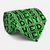 Woensdag, Hump Dag Stropdas (Opgerold)
