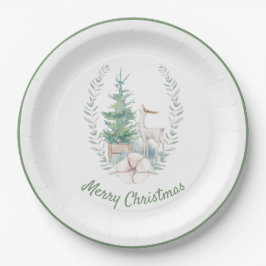 Woensdag in de kerstboomvakantie papieren bordje