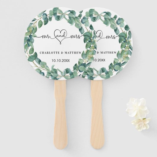 Woensdag in de plenaire vergadering handwaaier (Voorkant en achterkant)