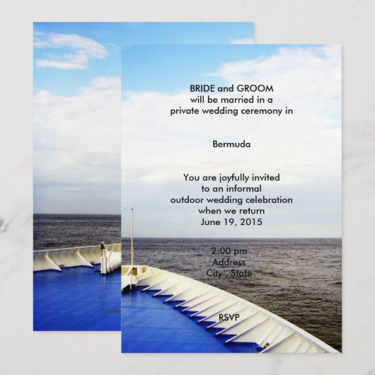 Woensdag in de plenaire vergadering kaart (Voorkant / Achterkant)