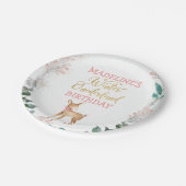 Woensdag in de plenaire vergadering papieren bordje (Gekanteld)