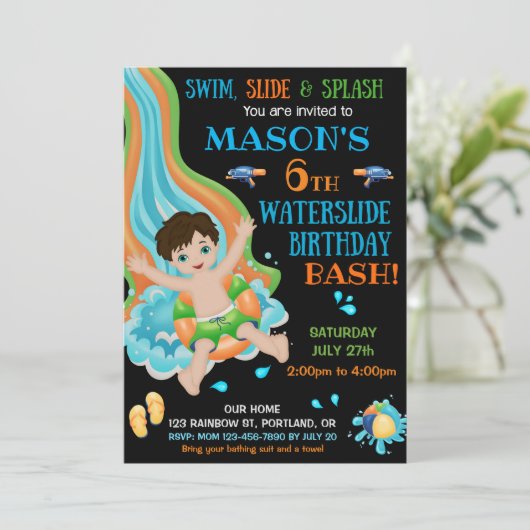 Woensdag in de plenaire vergadering Waterpark zome Kaart (Staand voorkant)