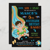 Woensdag in de plenaire vergadering Waterpark zome Kaart (Voorkant / Achterkant)