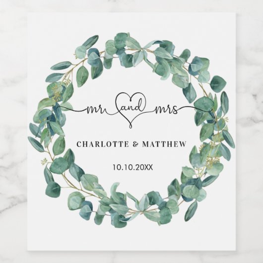 Woensdag in de plenaire vergadering wijn etiket (Enkel label)