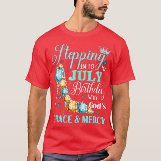 Woensdag in juli met goden Gr T-shirt