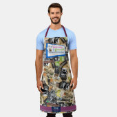 Woensdag in Mississippi All-Over Print Schort (Gedragen)