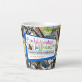 Woensdag in Mississippi Latte Mok (Voorkant)