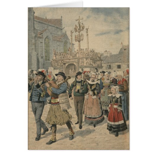 Woensdag in Plougastel Brittany (Voorkant)