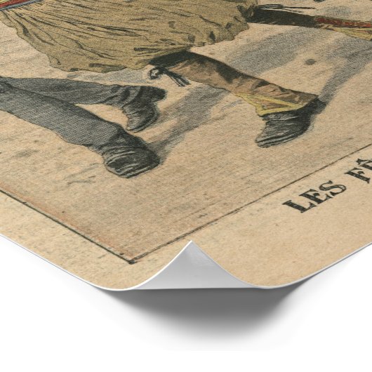 Woensdag in Plougastel Brittany Poster (Hoek)