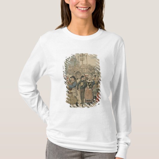 Woensdag in Plougastel Brittany T-shirt (Voorkant)