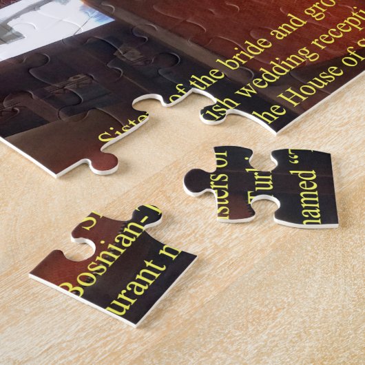 Woensdag in Sarajevo Bosnië Legpuzzel (Zijkant)