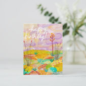 Woensdag in Waterverf in New Mexico Briefkaart (Staand voorkant)