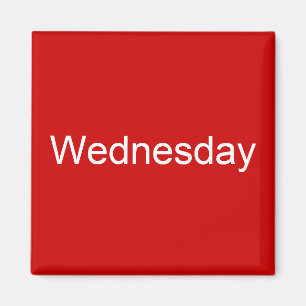 Woensdag Magnet
