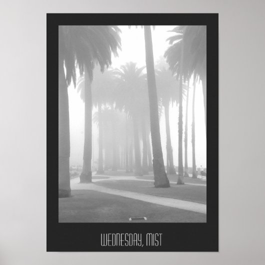 Woensdag mist poster (Voorkant)