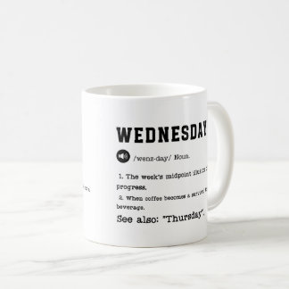 WOENSDAG Mok – Funny Midweek Coffee Cup