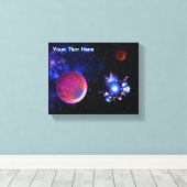 Woensdag naar Nzgrshdekl Canvas Afdruk (Insitu (Houten vloer))