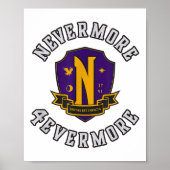 Woensdag - Nevermore 4evermore _1 Poster (Voorkant)