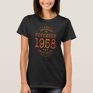 Woensdag november 1958 Jaar van gebruikte legaten T-shirt