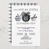 Woensdag thema, Halloween 10e verjaardag Kaart (Voorkant / Achterkant)